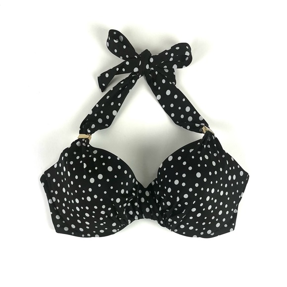 Victoria’s Secret Polka Dot Unforgettable Demi Top & Foldover Bottom Bikini - Picture 3 of 10